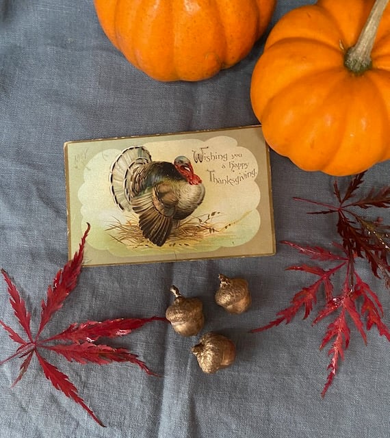 Vintage Thanksgiving card