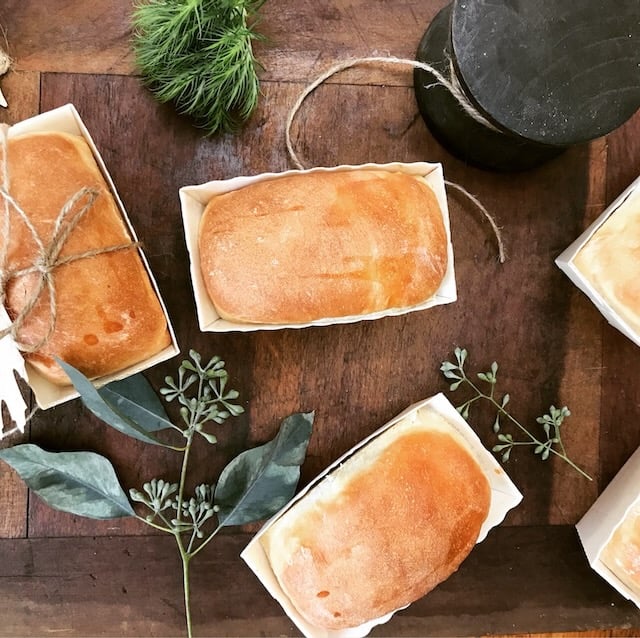 Small bread loaves