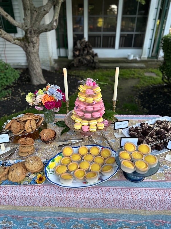 Bountiful and beautiful dessert table